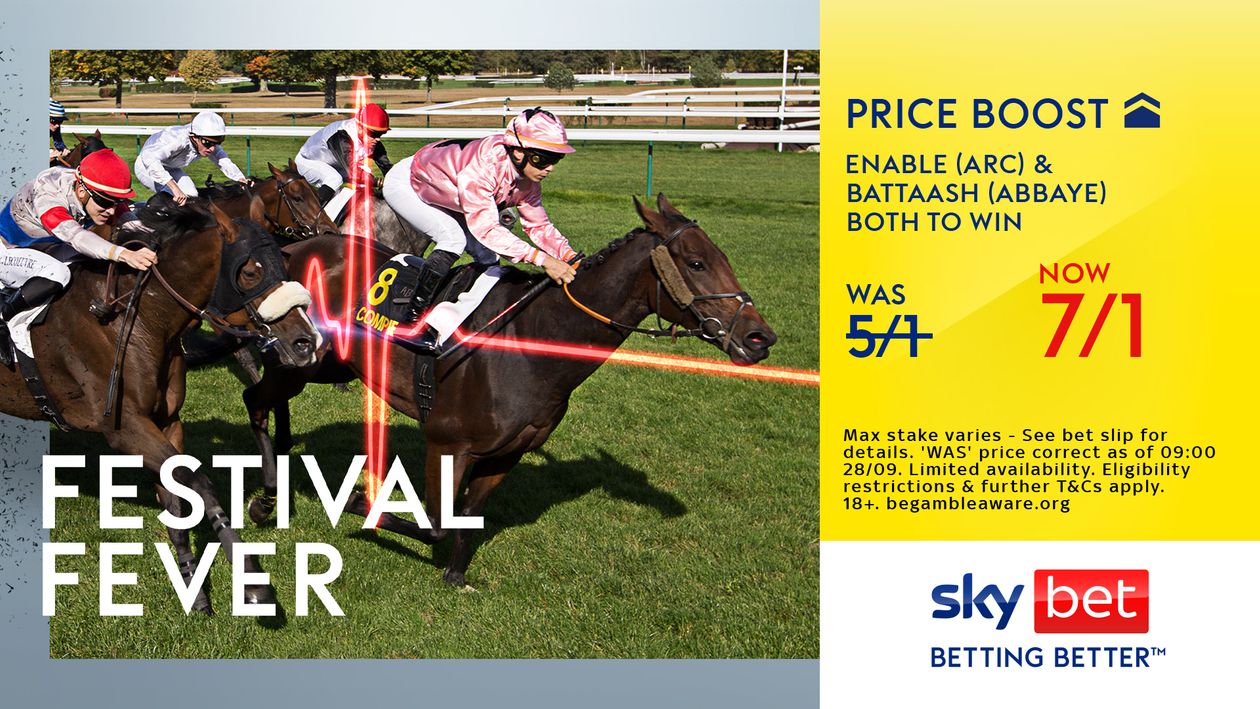 Check out Sky Bet's big Arc offer