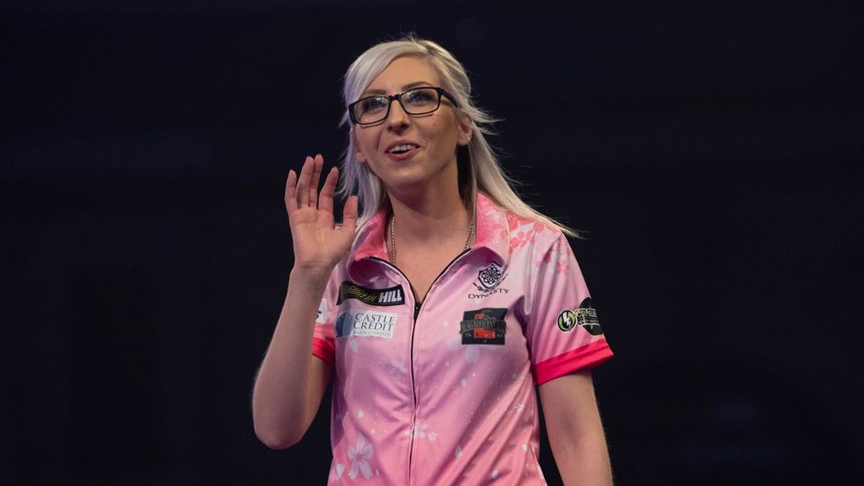 Fallon Sherrock: A darting superstar (Picture: Lawrence Lustig/PDC)