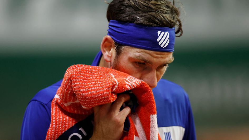 Cameron Norrie is out of the French Open