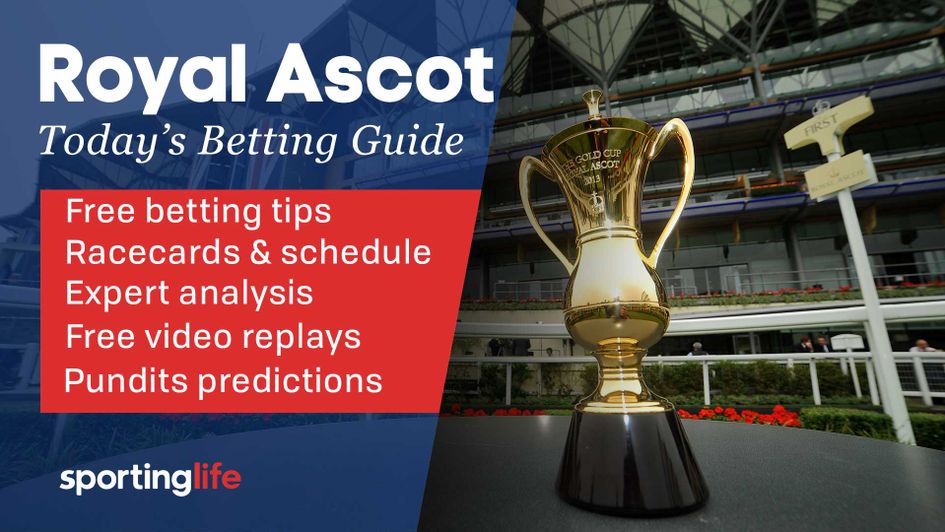 Scroll down for all of our team's best bets for today's action at Royal Ascot