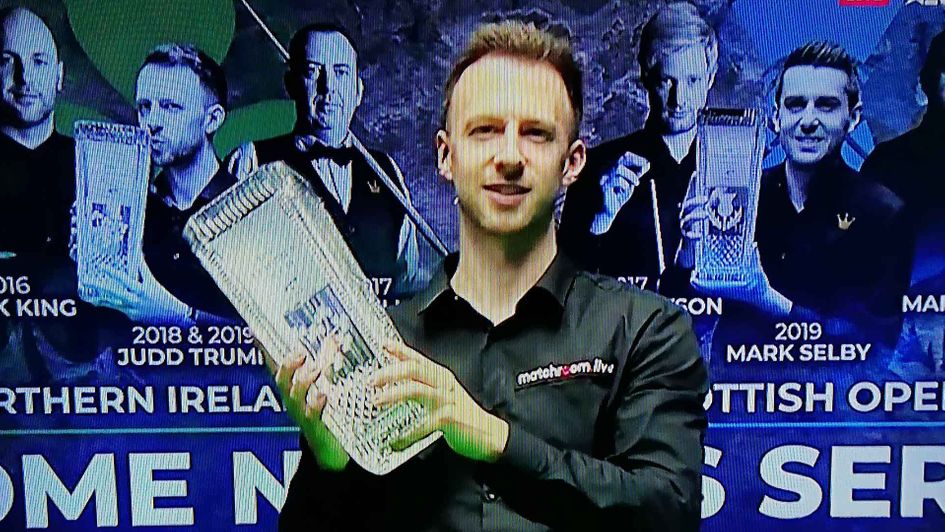Judd Trump is Northern Ireland Open champion for a third time