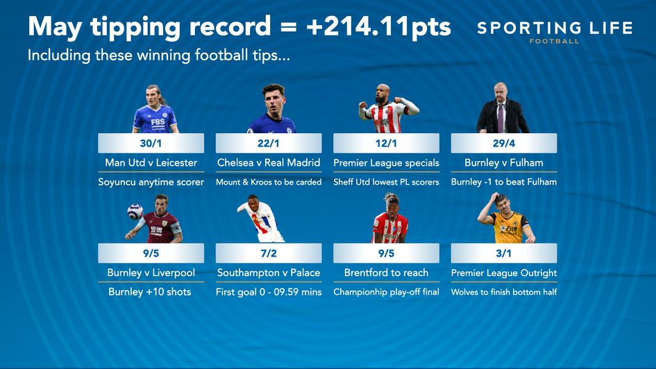 The Sporting Life football tipsters were in fine form in May, so follow their tips in June