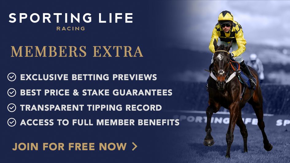 Sign up or login for exclusive betting tips via Members Extra