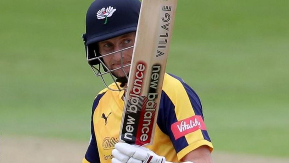 England Test captain Joe Root starred in Yorkshire's win
