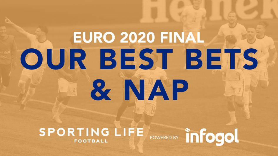 Sporting Life's best bets and Nap for the Euro 2020 final