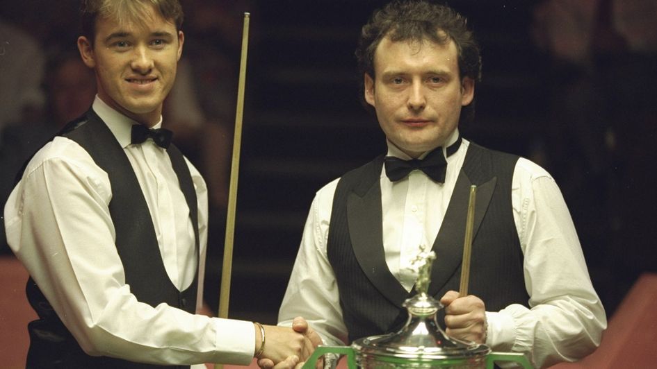 Stephen Hendry and Jimmy White played out the 1994 World Championship final