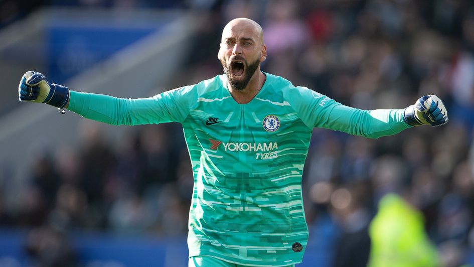 Willy Caballero started for Chelsea in their draw with Leicester