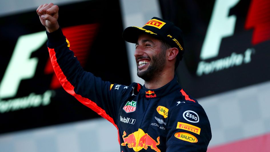 Daniel Ricciardo was the winner in Azerbaijan