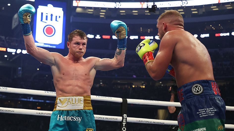 Canelo triumphed as Billy Joe Saunders quit after eight rounds