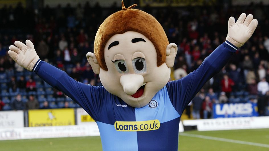 Wycombe Wanderers mascot Bodger
