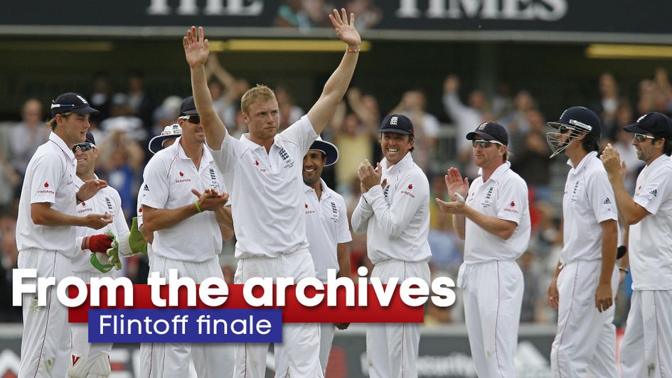 Andrew Flintoff thrilled one final time at Lord's
