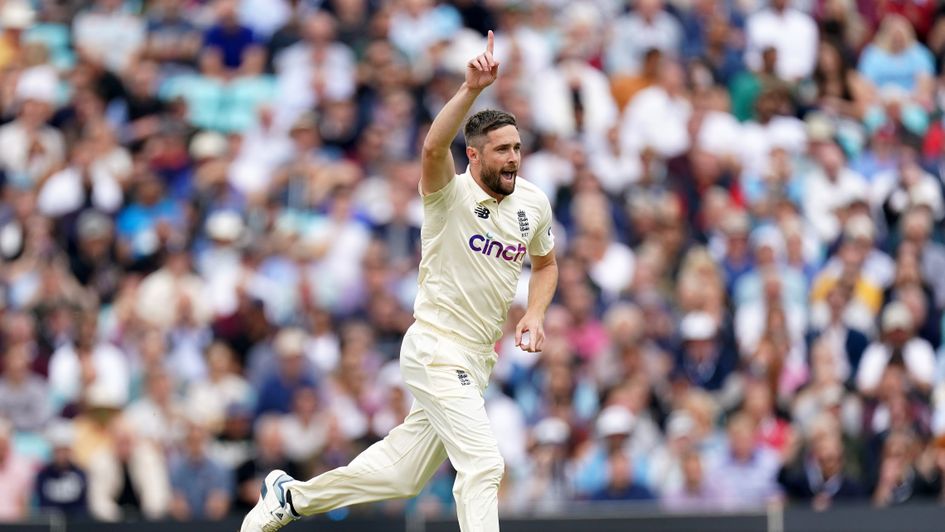 Chris Woakes took 4-55 to help dismiss India for 191