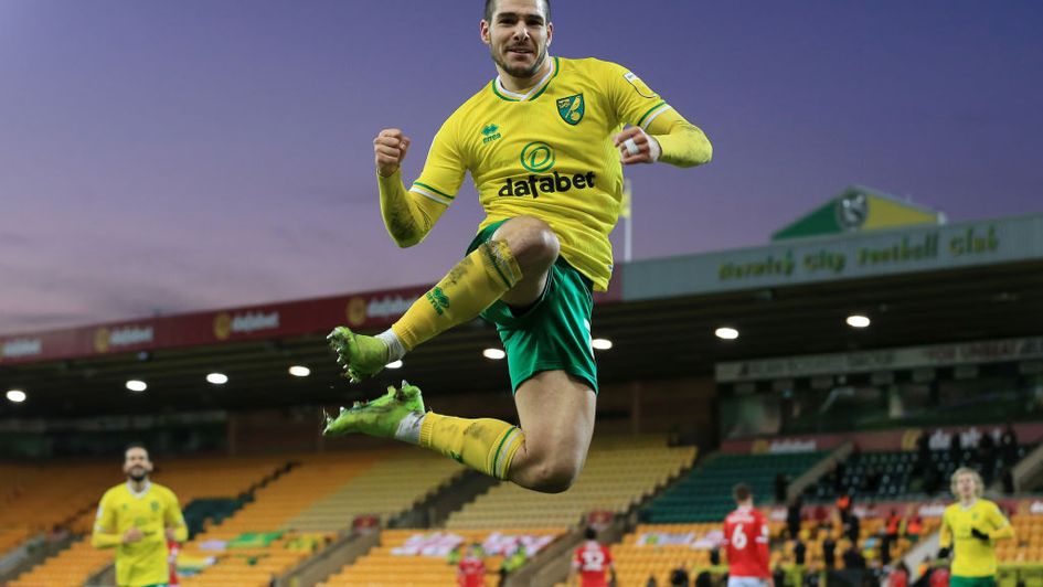 Emi Buendia has nine goals for Norwich this season.