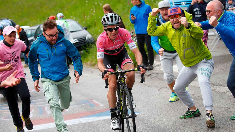 Simon Yates: The British rider is 'happy' with his lead in Giro d'Italia