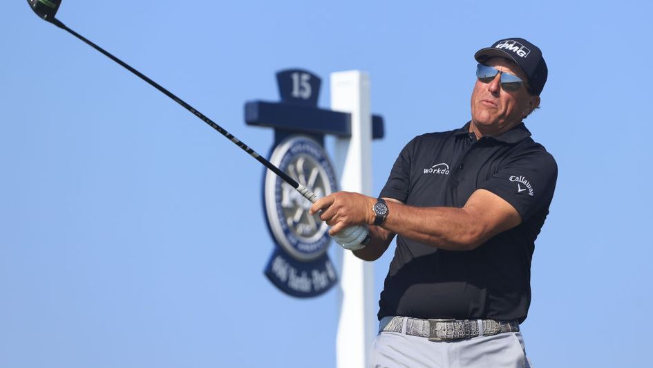 Phil Mickelson is the man to catch in the US PGA