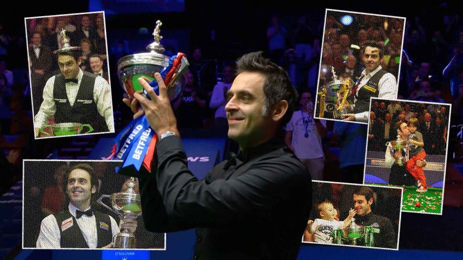 Ronnie O'Sullivan is world champion for a sixth time