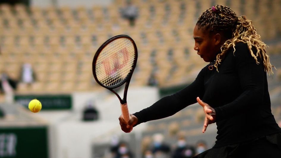 Serena Williams was an ultimately comfortable winner in Paris