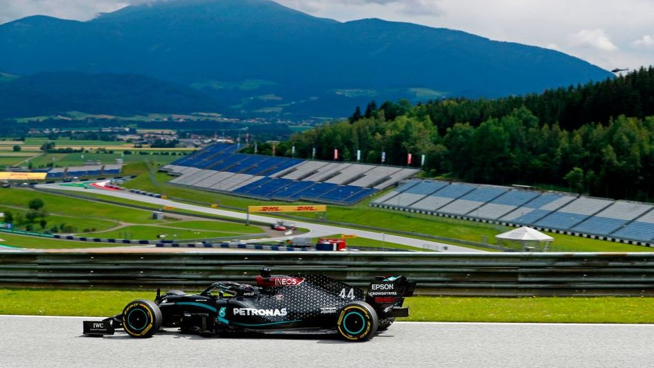 Lewis Hamilton was in scintillating form in Austria