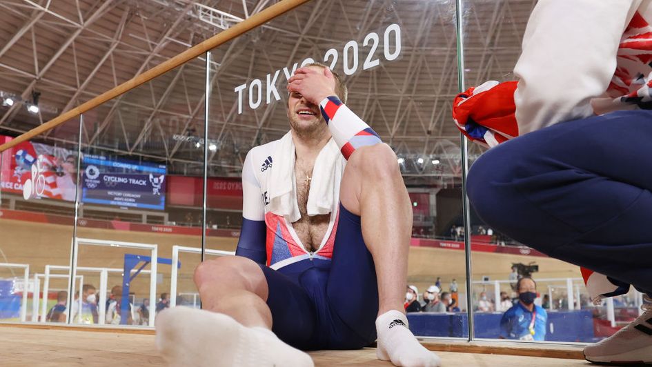Jason Kenny reflects on making history in the keirin