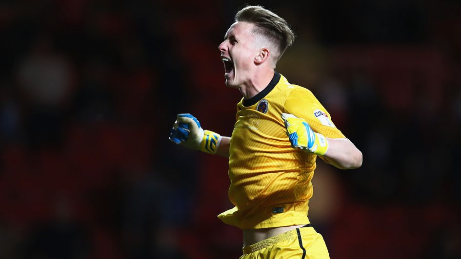 Dean Henderson will be hopeful of more celebrations at full-time on Sunday