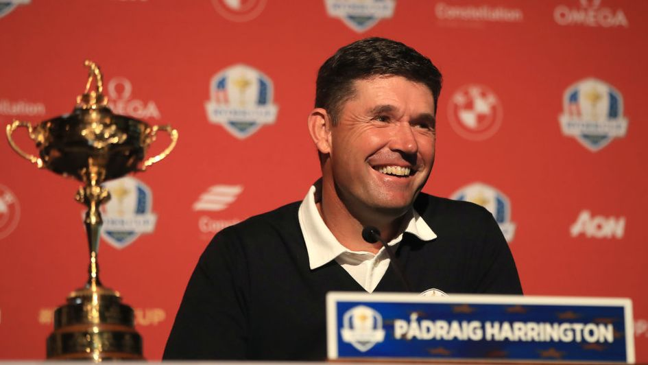 Can captain Padraig Harrington return home with the Ryder Cup?