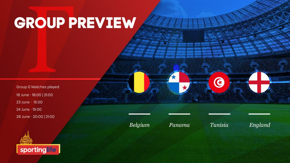 Belgium and England are expected to battle for top spot in Group G
