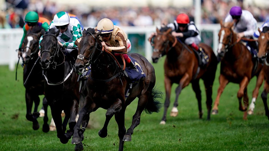 A'Ali beats Ventura Rebel to win the Norfolk Stakes