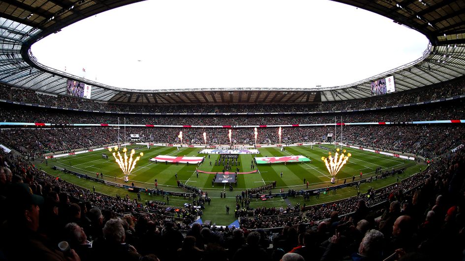 Twickenham can normally hold up to 82,000 fans