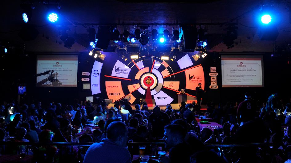 The Lakeside will host the WDF World Darts Championship in January 2022
