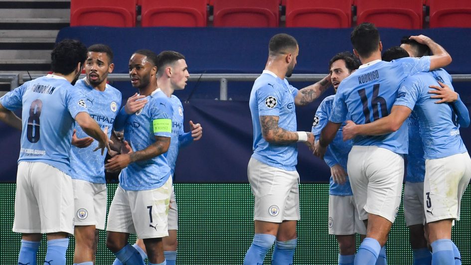 Manchester City put one foot in Champions League quarter-finals