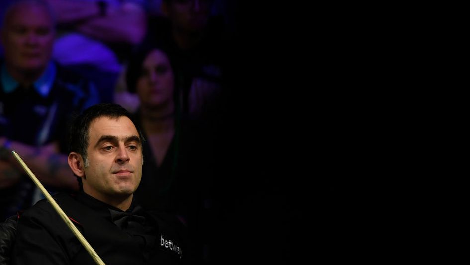 Ronnie O'Sullivan is in a cautious mood ahead of the Crucible