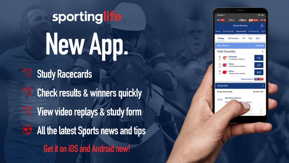 Download Sporting Life's new App for both Apple and Android devices