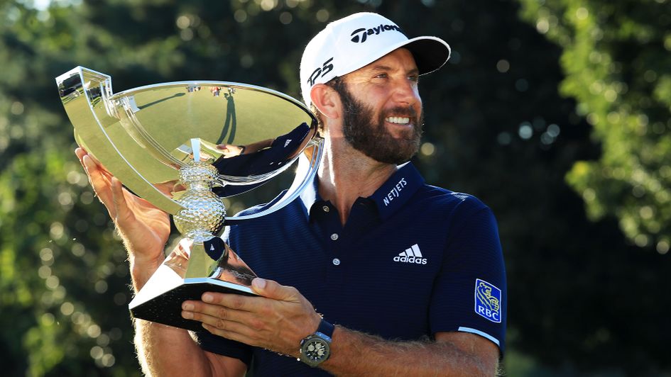 Dustin Johnson claimed  £11.2million in prize money for his victory