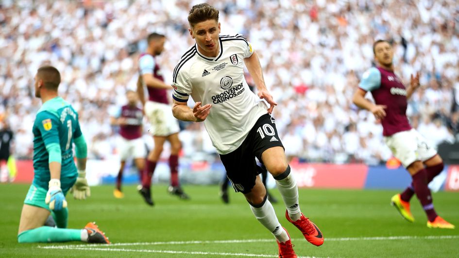 Tom Cairney strikes to give Fulham the lead in the play-off final