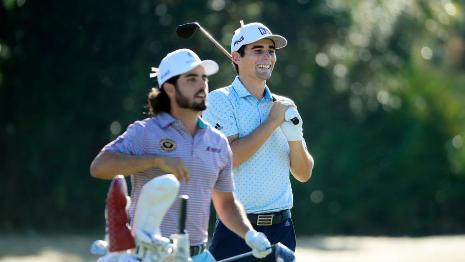 Joaquin Niemann (background) and Abraham Ancer both feature in our staking plan