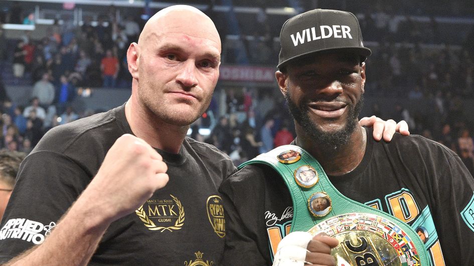 Tyson Fury's and Deontay Wilder