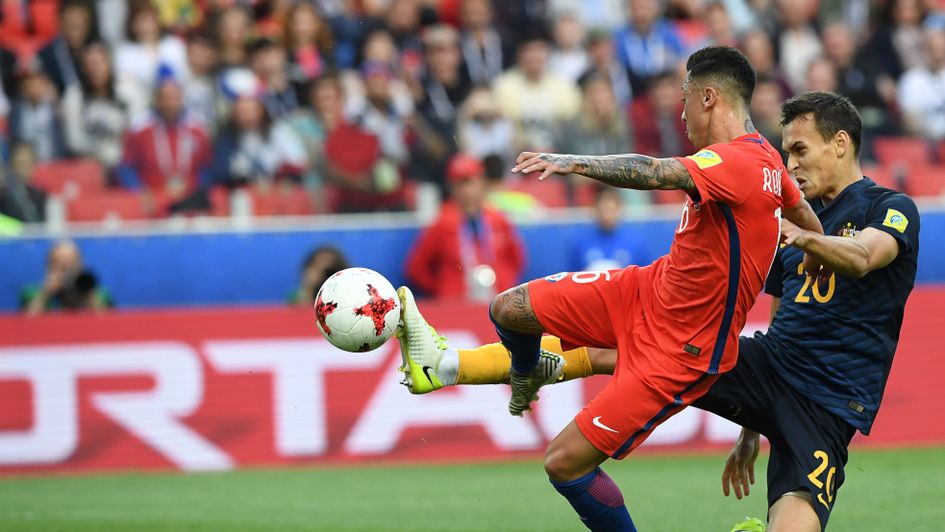 Martin Rodriguez fires home for Chile