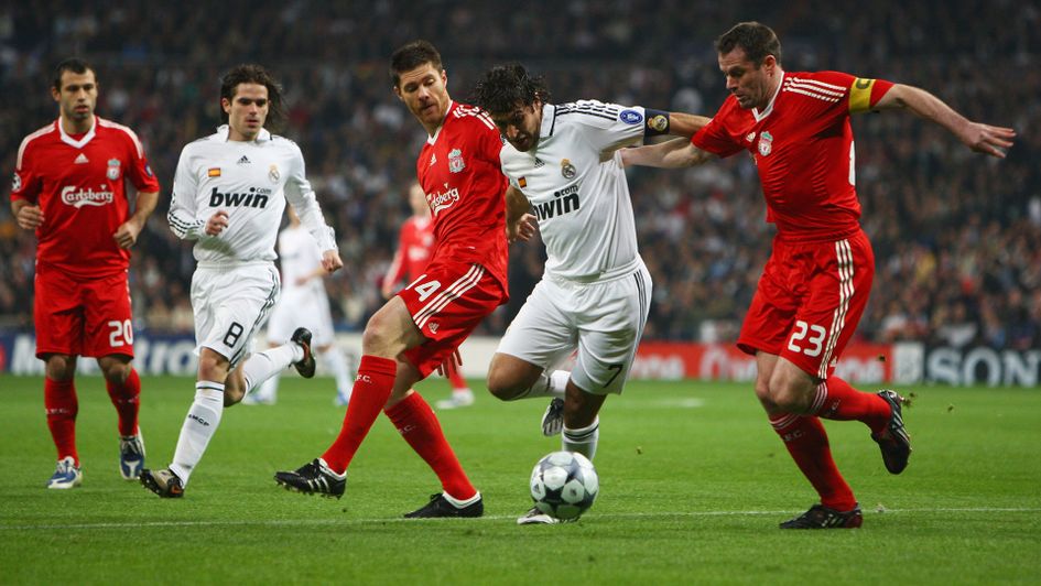 Liverpool v Real Madrid in the Champions League