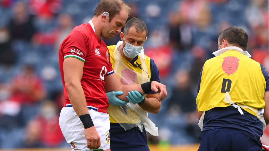 Alun Wyn Jones is out of the Lions Tour