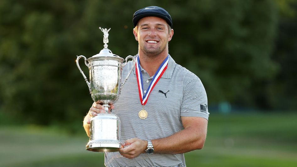 The US Open is Bryson DeChambeau's first major title