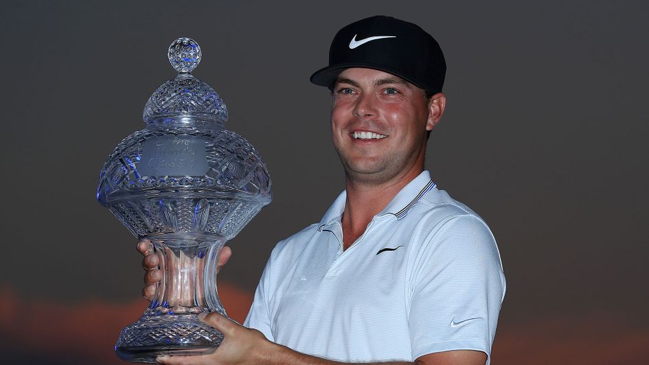 Keith Mitchell has claimed a maiden PGA Tour title