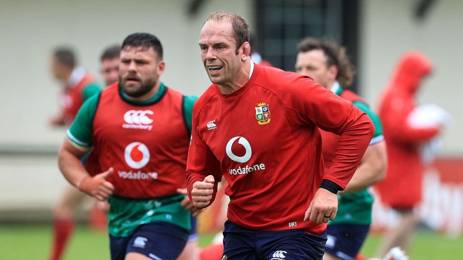 Captain Alun Wyn Jones is playing in his fourth British and Irish Lions tour
