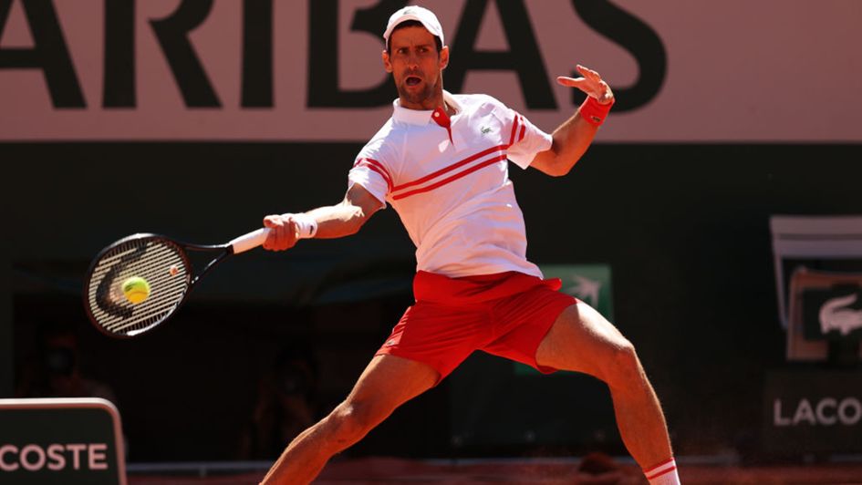 Novak Djokovic would not be denied in the French Open final