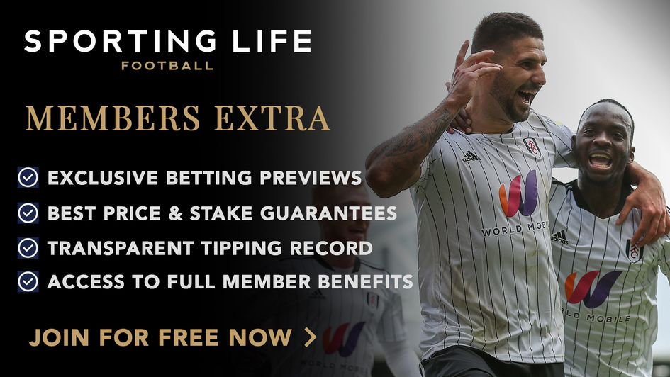 Sign up or login for exclusive betting tips via Members Extra