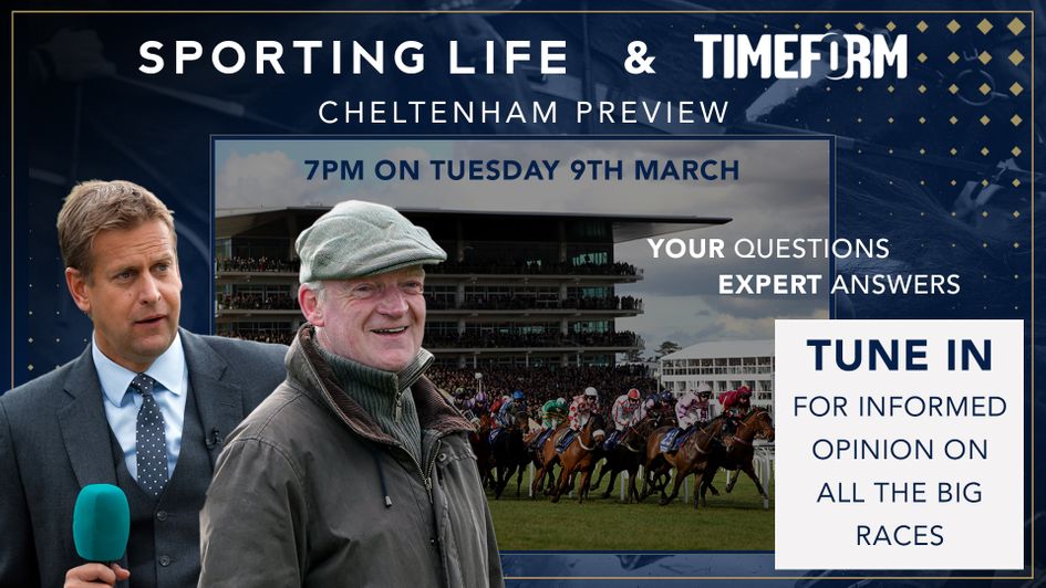 Join our expert panel, hosted by Ed Chamberlin, to preview the Cheltenham Festival