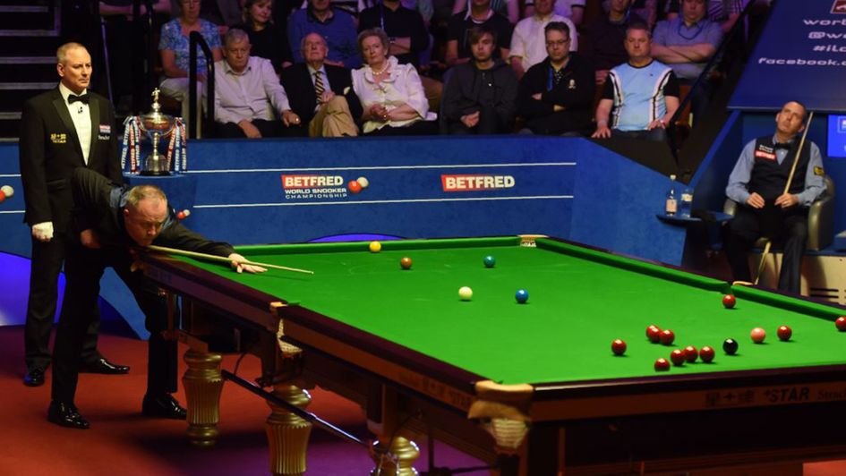 John Higgins and Mark Williams will lock horns at the Crucible once again